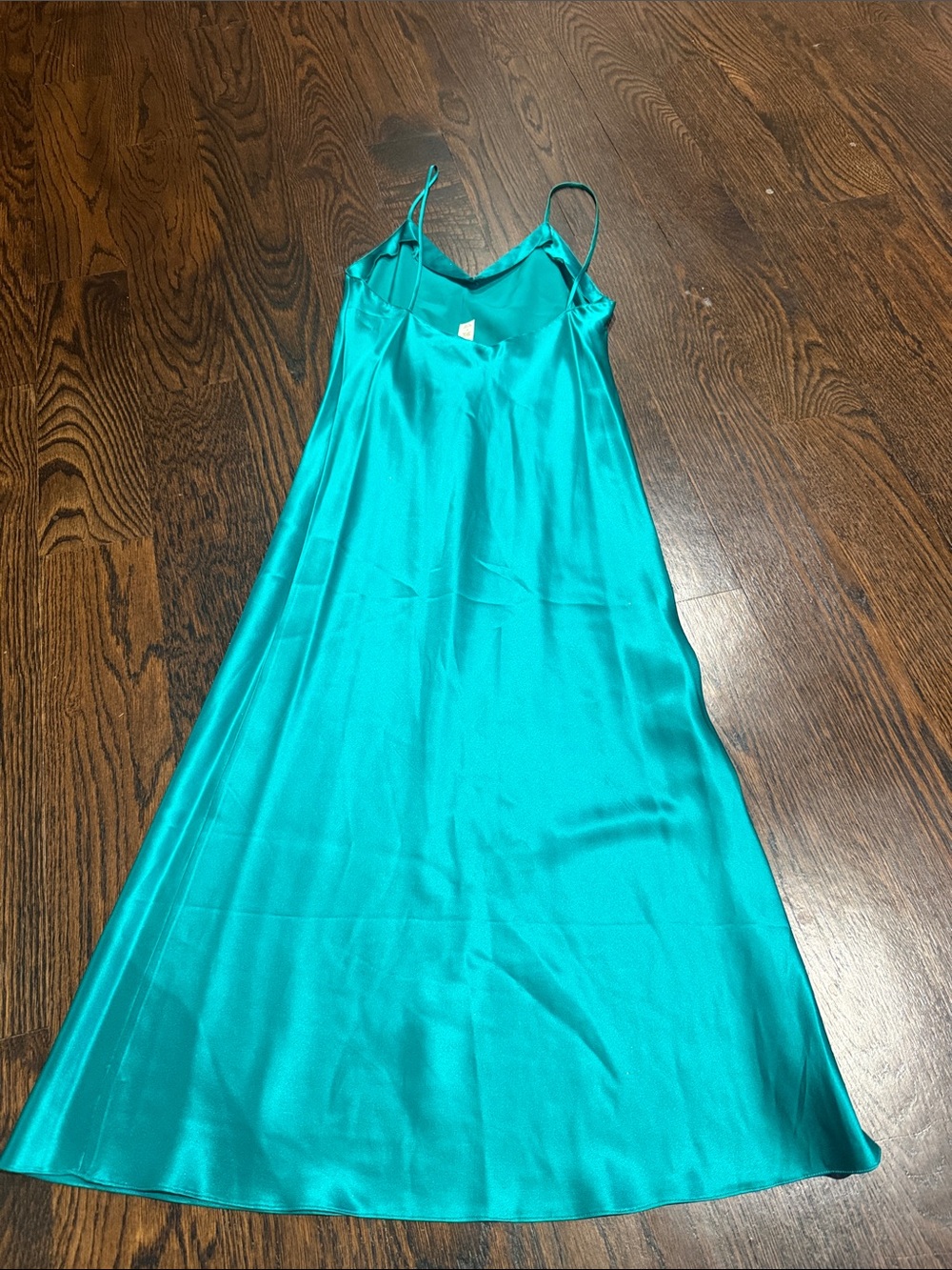 90s Victoria's Secret 100% Silk made in Hong Kong Satin Slip Dress Gown size “p” - Picture 2 of 5